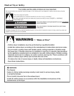 Preview for 2 page of Whirlpool WETLV27FW Installation Instructions Manual