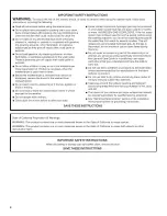 Preview for 4 page of Whirlpool WETLV27FW Installation Instructions Manual