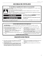 Preview for 7 page of Whirlpool WF143CM1 Use & Care Manual