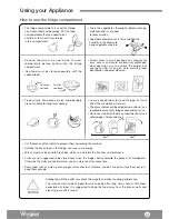 Предварительный просмотр 33 страницы Whirlpool WF179 Operating Instructions Manual