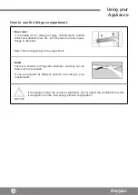 Preview for 34 page of Whirlpool WF2B281 Health & Safety, Use & Care, Installation Manual And Online Warranty Registration Information