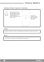 Предварительный просмотр 36 страницы Whirlpool WF2T201 Operating Instructions Manual