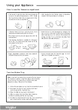 Предварительный просмотр 37 страницы Whirlpool WF2T201 Operating Instructions Manual