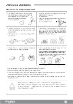 Предварительный просмотр 39 страницы Whirlpool WF2T201 Operating Instructions Manual