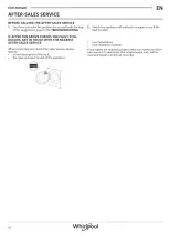 Предварительный просмотр 18 страницы Whirlpool WFC105604RT Series Health & Safety, Use & Care, Installation Manual