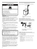 Предварительный просмотр 6 страницы Whirlpool WFC7500VW Use & Care Manual