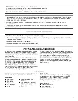 Preview for 3 page of Whirlpool WFCC Installation Instructions Manual