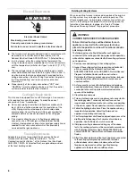 Preview for 6 page of Whirlpool WFCC Installation Instructions Manual