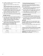 Preview for 4 page of Whirlpool WFCH Installation Instructions Manual