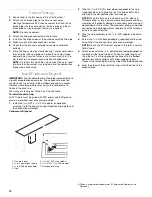 Preview for 14 page of Whirlpool WFCH Installation Instructions Manual