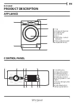 Preview for 7 page of Whirlpool WFCR 86430 Health & Safety, Use And Care And Installation Manual