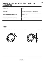 Preview for 9 page of Whirlpool WFCR 86430 Health & Safety, Use And Care And Installation Manual