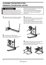 Preview for 20 page of Whirlpool WFCR 86430 Health & Safety, Use And Care And Installation Manual