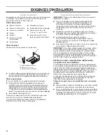 Предварительный просмотр 16 страницы Whirlpool WFE500M4HS Installation Instructions Manual