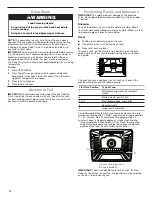 Preview for 12 page of Whirlpool WFE775H0HZ1 User Instructions