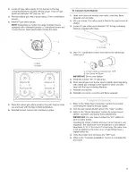 Preview for 13 page of Whirlpool WFG114SVB0 Installation Instructions Manual