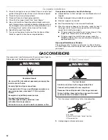 Preview for 12 page of Whirlpool WFG381LVS Installation Instructions Manual