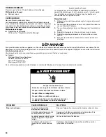 Preview for 30 page of Whirlpool WFG510S0HW User Instructions