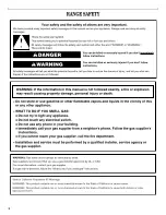 Preview for 2 page of Whirlpool WFG515S0ET User Instructions