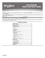 Whirlpool WFG525S0HB User Instructions preview