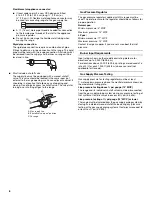 Предварительный просмотр 6 страницы Whirlpool WFG525S0JV Installation Instructions Manual