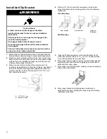 Preview for 12 page of Whirlpool WFG770H0FZ Manual