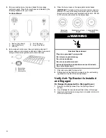 Preview for 14 page of Whirlpool WFG770H0FZ Manual