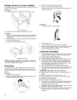 Preview for 18 page of Whirlpool WFG770H0FZ Manual