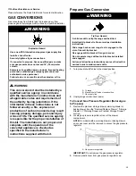 Preview for 19 page of Whirlpool WFG770H0FZ Manual