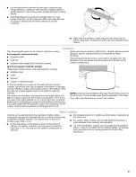 Preview for 49 page of Whirlpool WFI910H0AS0 User Instructions