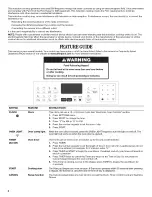 Preview for 64 page of Whirlpool WFI910H0AS0 User Instructions