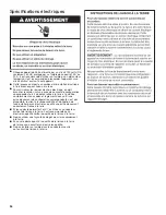 Preview for 54 page of Whirlpool WFW3090GW Use & Care Manual