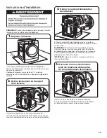 Preview for 55 page of Whirlpool WFW3090GW Use & Care Manual