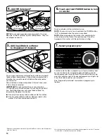 Предварительный просмотр 10 страницы Whirlpool WFW3090JW Use & Care Manual