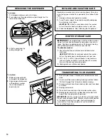 Предварительный просмотр 14 страницы Whirlpool WFW3090JW Use & Care Manual