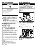 Предварительный просмотр 20 страницы Whirlpool WFW5090GW0 Use & Care Manual