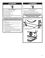 Предварительный просмотр 15 страницы Whirlpool WFW5090JW0 Use & Care Manual