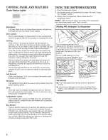 Предварительный просмотр 6 страницы Whirlpool WFW61HEBW0 Use & Care Manual