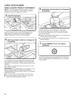 Предварительный просмотр 10 страницы Whirlpool WFW61HEBW0 Use & Care Manual