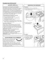 Предварительный просмотр 14 страницы Whirlpool WFW61HEBW0 Use & Care Manual