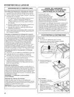 Предварительный просмотр 36 страницы Whirlpool WFW61HEBW0 Use & Care Manual