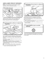 Предварительный просмотр 9 страницы Whirlpool WFW70HEBW0 Use & Care Manual