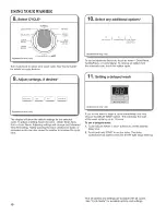 Предварительный просмотр 10 страницы Whirlpool WFW70HEBW0 Use & Care Manual