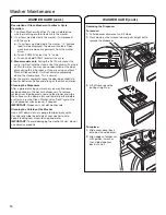 Предварительный просмотр 15 страницы Whirlpool WFW72HEDW Use & Care Manual