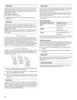 Preview for 16 page of Whirlpool WFW8200TW00 Use & Care Manual