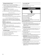 Preview for 20 page of Whirlpool WFW8200TW00 Use & Care Manual