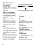 Preview for 22 page of Whirlpool WFW8200TW00 Use & Care Manual