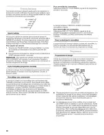 Preview for 38 page of Whirlpool WFW8200TW00 Use & Care Manual