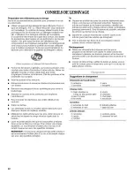 Preview for 42 page of Whirlpool WFW8200TW00 Use & Care Manual