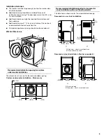 Предварительный просмотр 5 страницы Whirlpool WFW8300SW - Duet Sport Washer Use And Care Manual